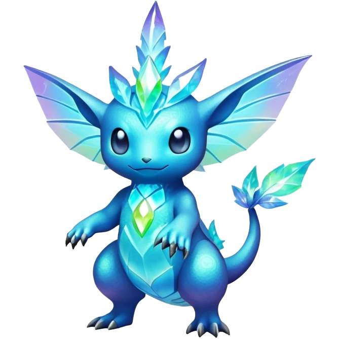 Elemental magical natural Pokémon-Fakémon-creature emoji