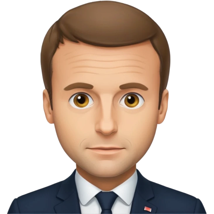 Emmanuel Macron emoji