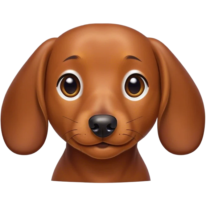 Dachshund emoji