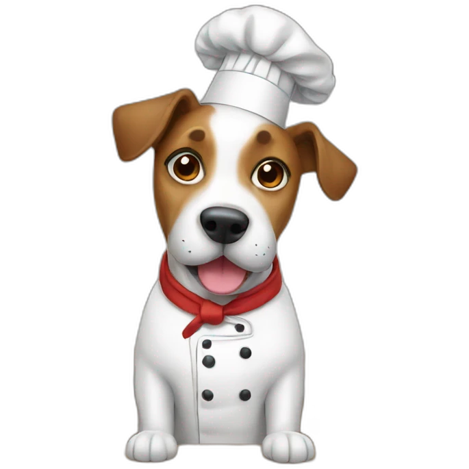 Chef Dog emoji