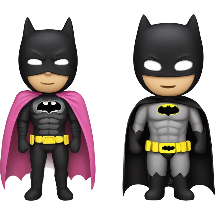 hello kitty and batman emoji