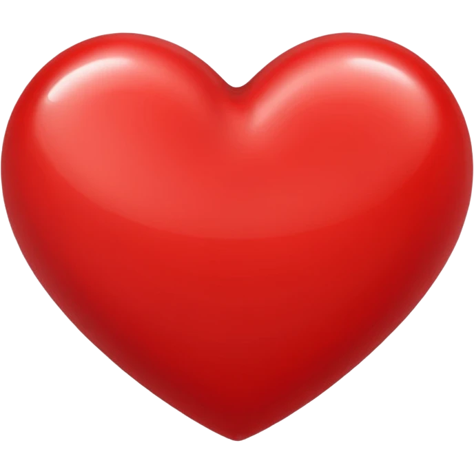 red heart emoji