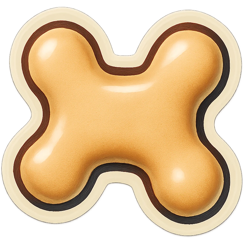 star shaped bone emoji