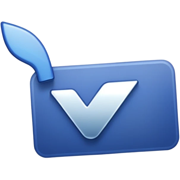 Blue tick just Facebook meta verification  emoji