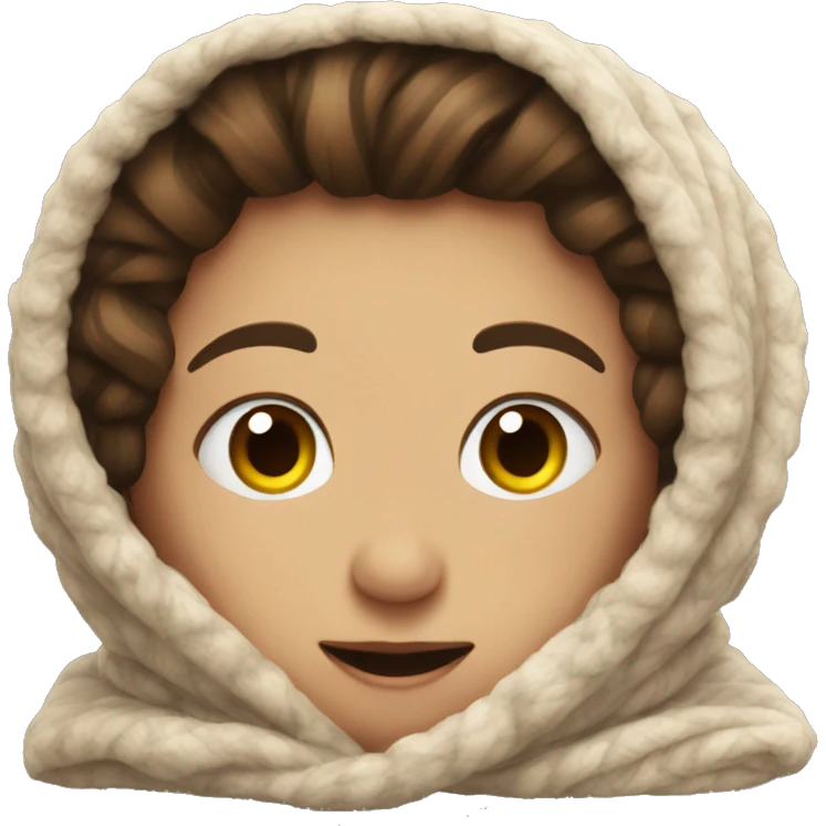 cozy realistic looking blanket  emoji