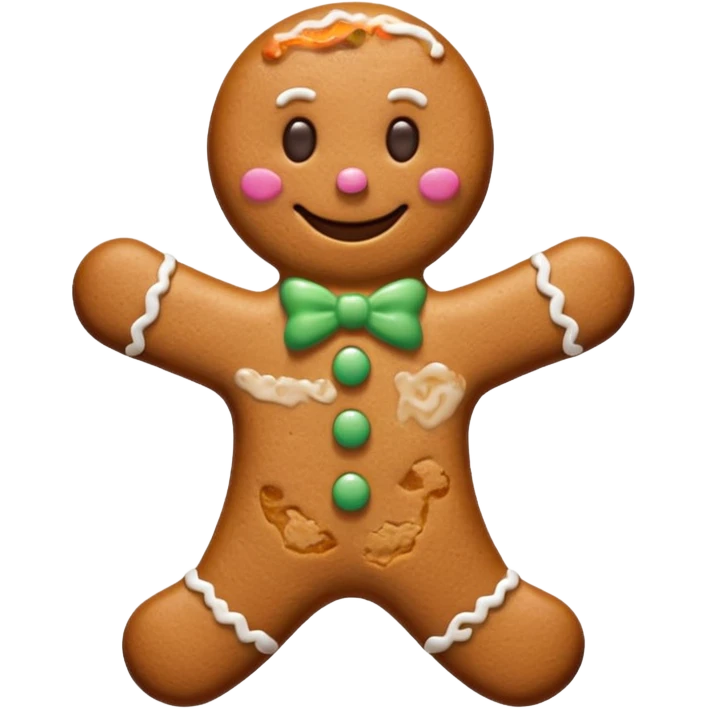 Gingerbread emoji