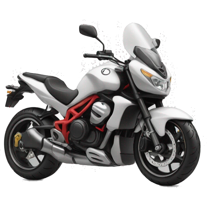 a motorbike that rears up emoji