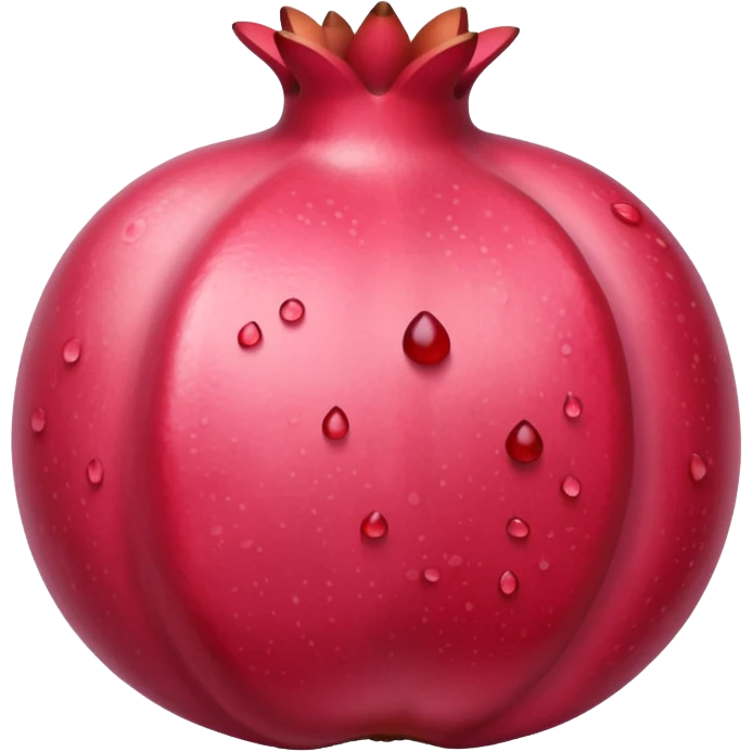 pink pomegranate emoji