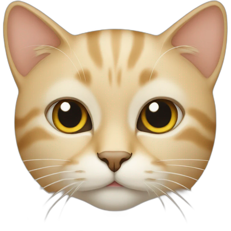 beige cat emoji