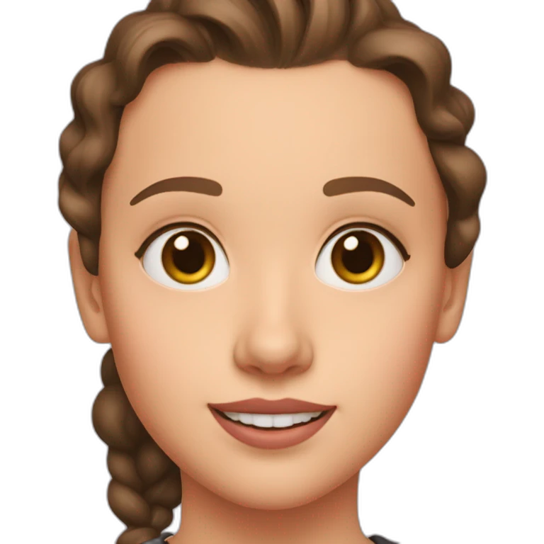 Millie Bobby brown emoji