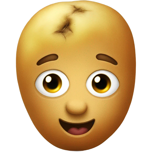 Cute sweet patato  emoji