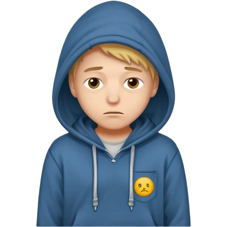 sad student with empty pockets emoji