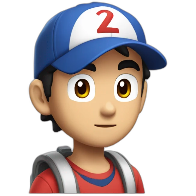 ash ketchum emoji