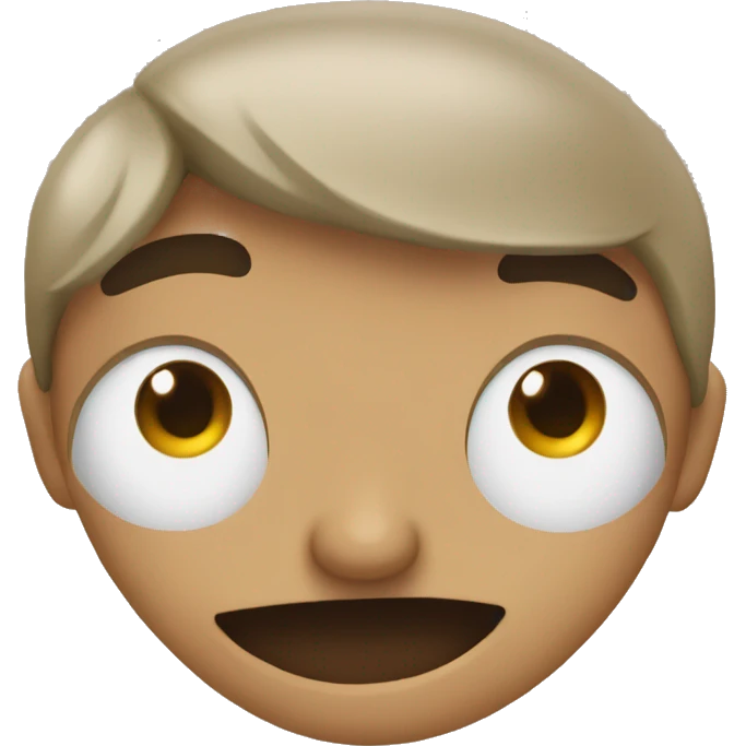 normal emoji but eyes half closed and right eye is closed emoji