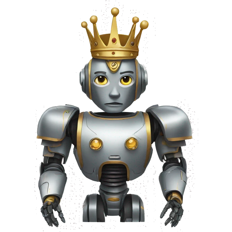 king robot ai emoji