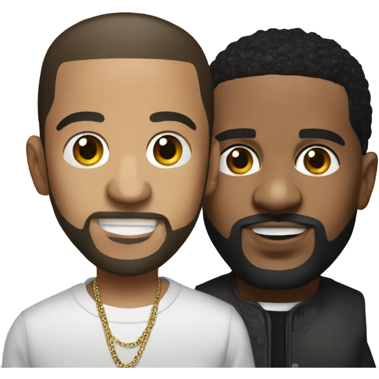 Drake and Kendrick Lamar  emoji