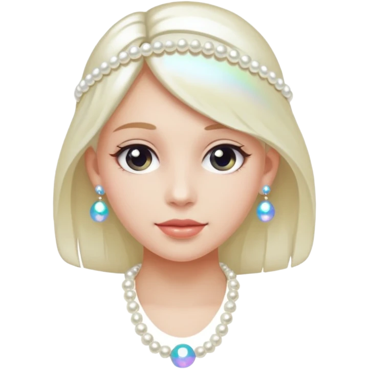 Pearl String Girl emoji