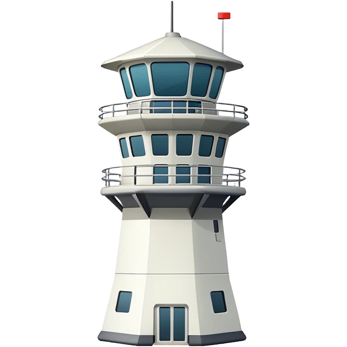 air traffic control tower emoji