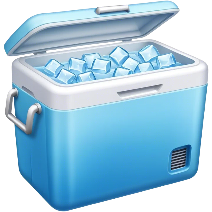 Ice cooler emoji