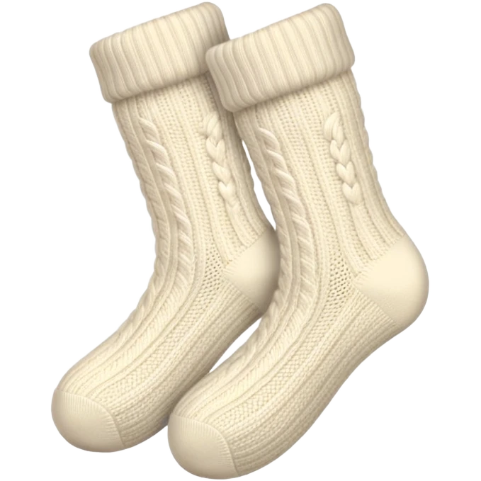cozy socks emoji