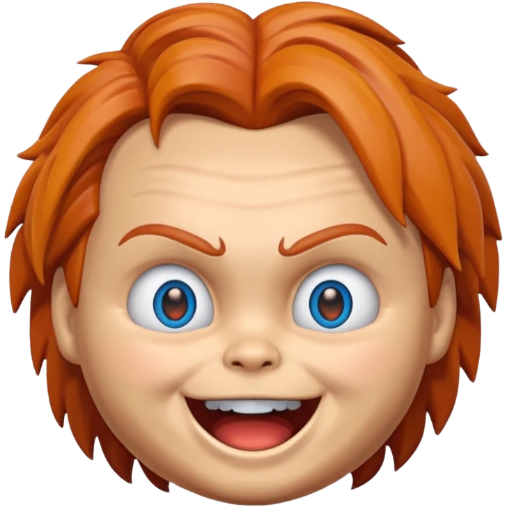 Un emojin de chuky emoji