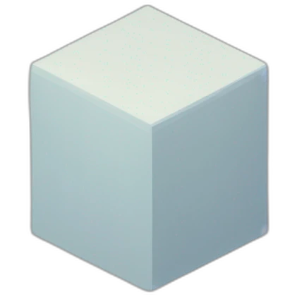 isometric square outline emoji