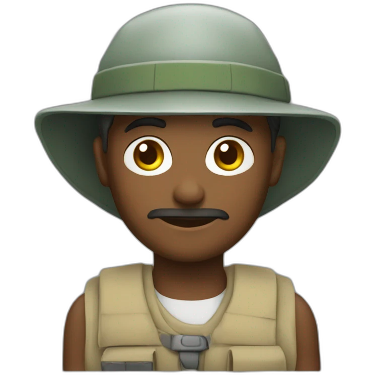 Man who support etoile du sahel emoji