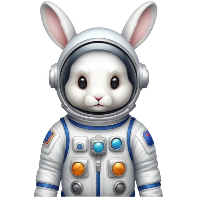 rabbit in space suit emoji