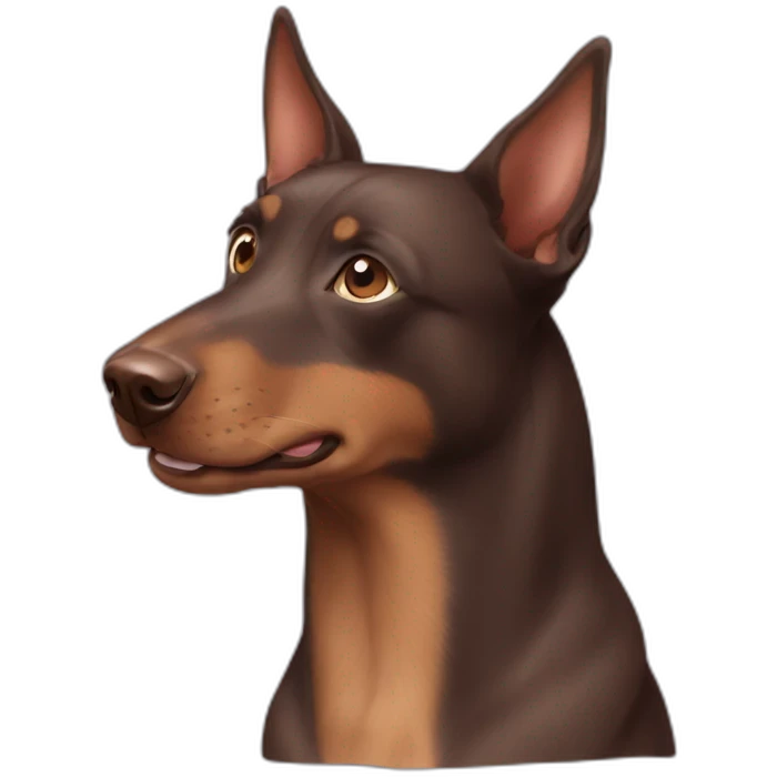 Australian kelpie chocolate emoji