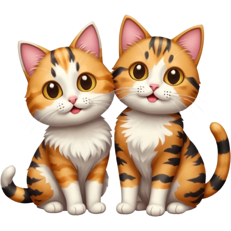 silly and cute cats emoji