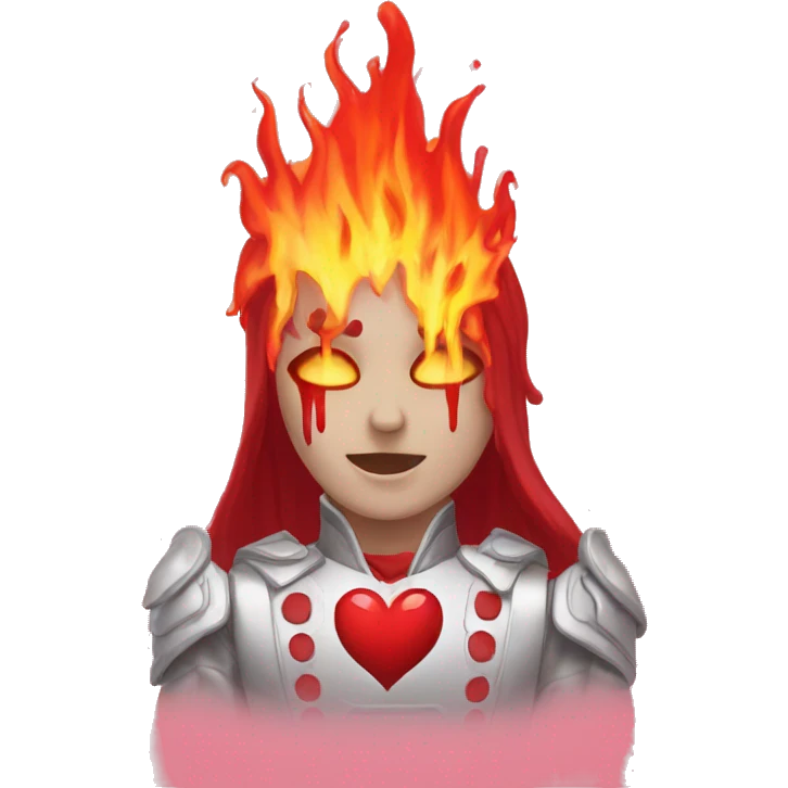 I need a bleeding heart. The fire heart is important for celebration but the bleeding heart says "I am so filled with human emotion about this that I can scarcely breathe" emoji