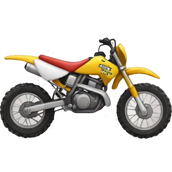 Dirtbike emoji