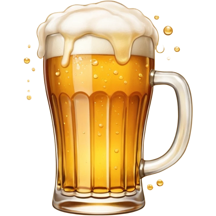 pouring beer emoji
