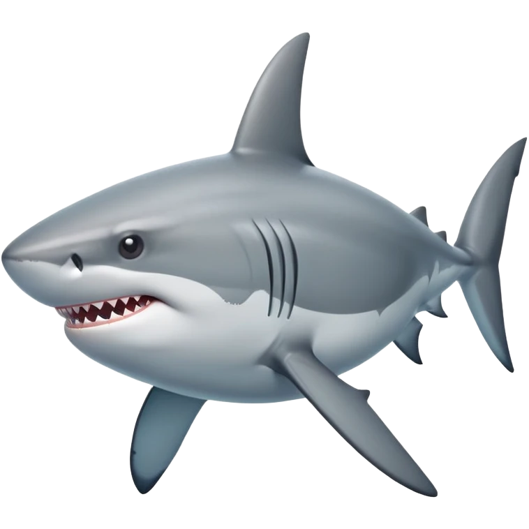 Shark with fat booty emoji