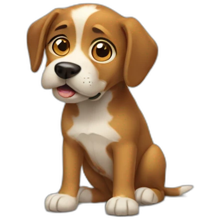 up-dog emoji