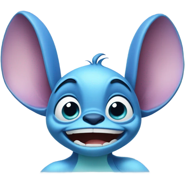 Stitch charter blowing kisses emoji