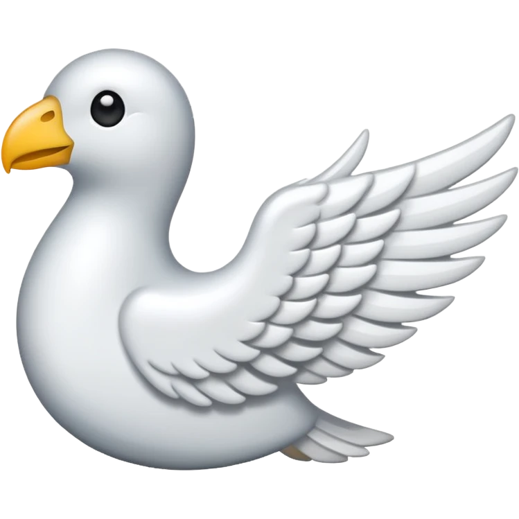 White left wing emoji emoji