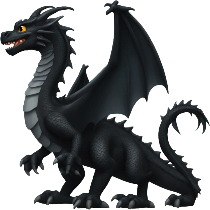 black dragon emoji
