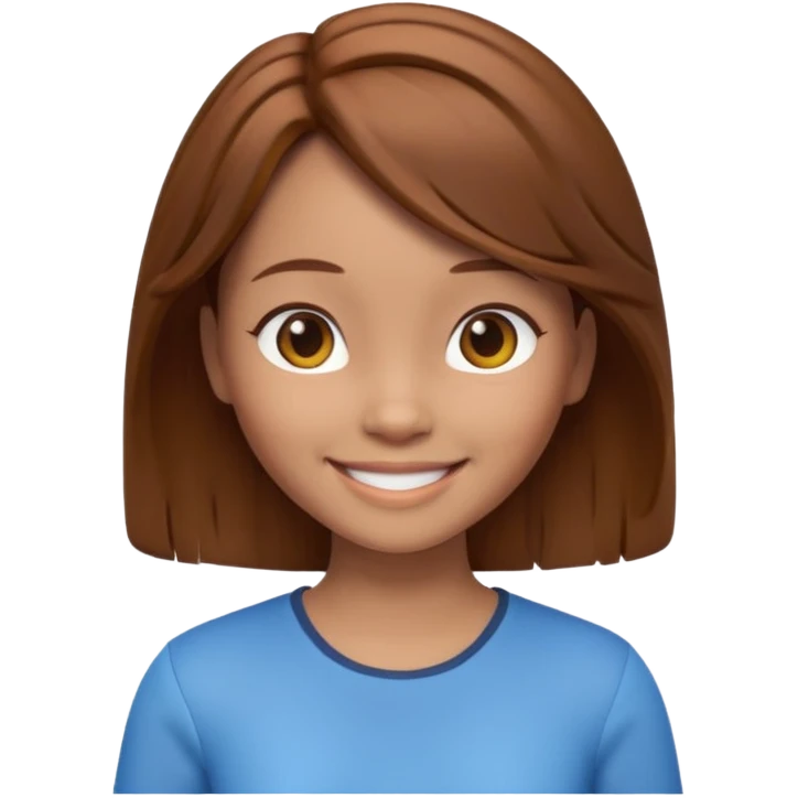 ios avtar imoji girl 3d  emoji