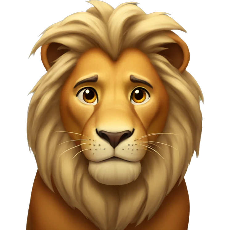 Lion king emoji