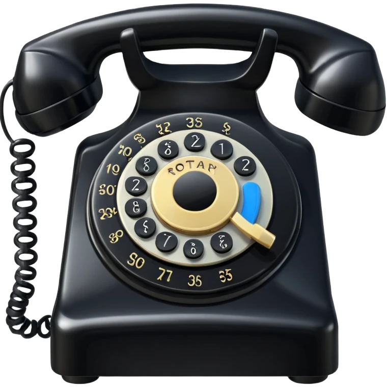 oldschool phone emoji