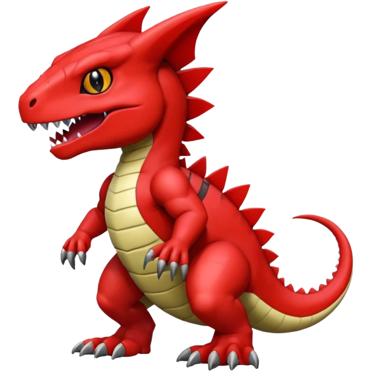 Guilmon-Bulkmon-Canoweissmon-Darkdramon-Cybermon-Digimon-creature emoji