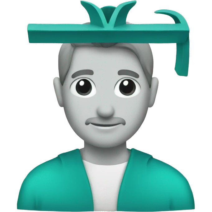 Teal bible  emoji