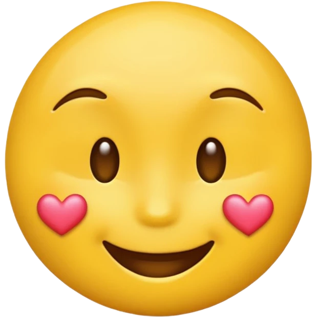 Emoji with kisses on face emoji