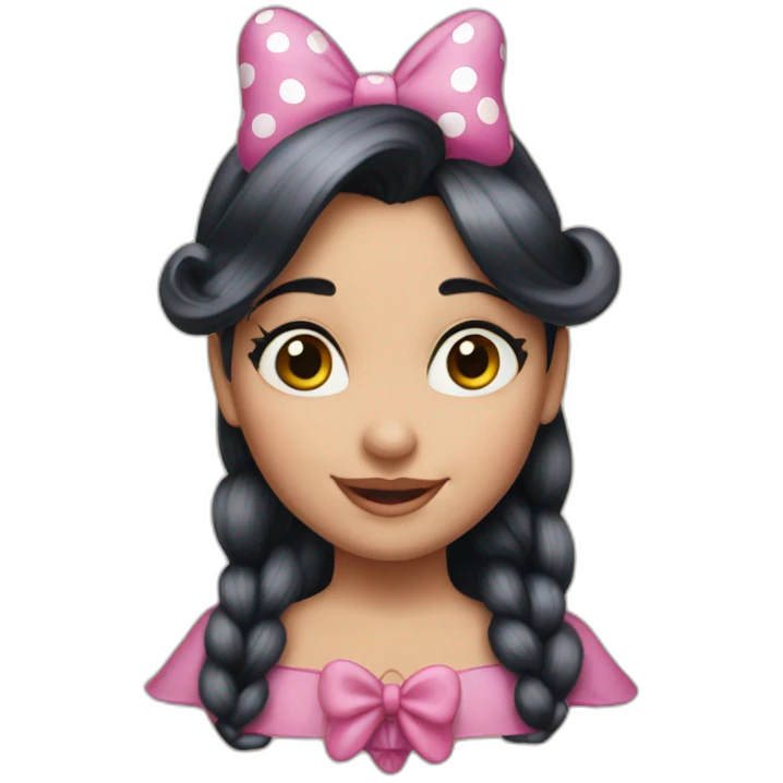 Minnie mariposa emoji