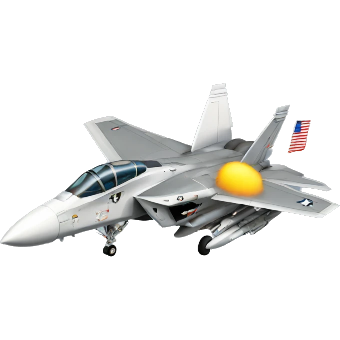 F-14 Tom cat fighter jet emoji