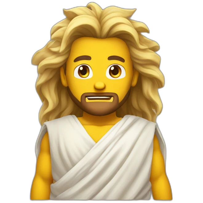 Jesus super Saiyan emoji