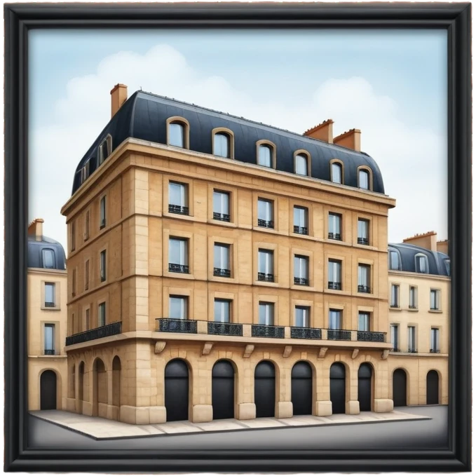  paris art SPAM MEAT gallery building   emoji