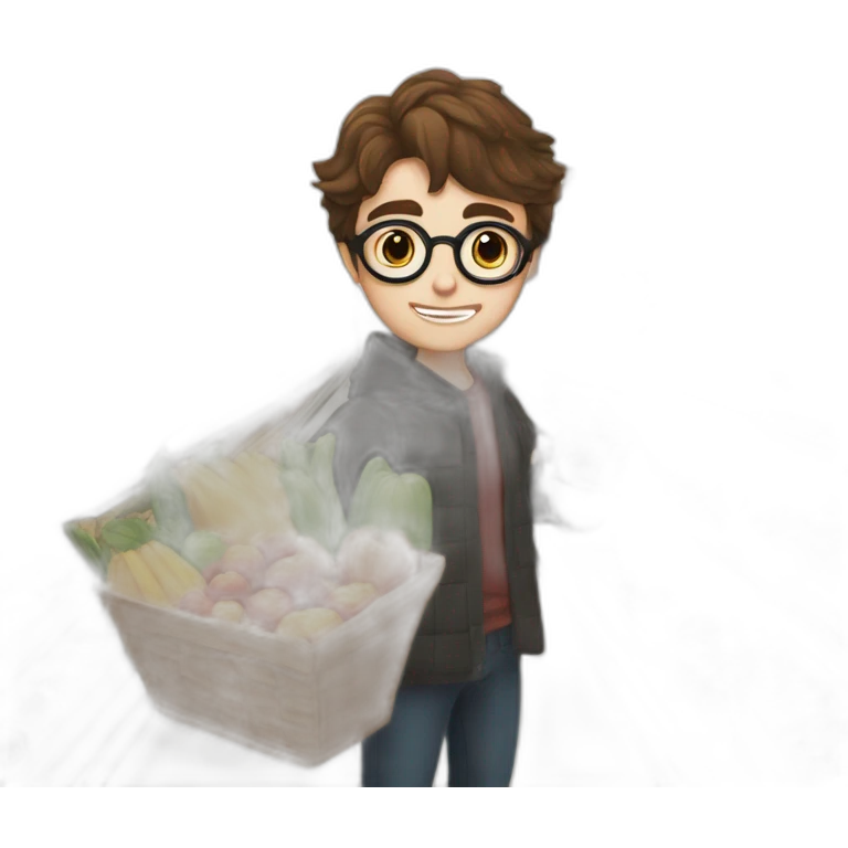 Harry Potter au supermarché emoji