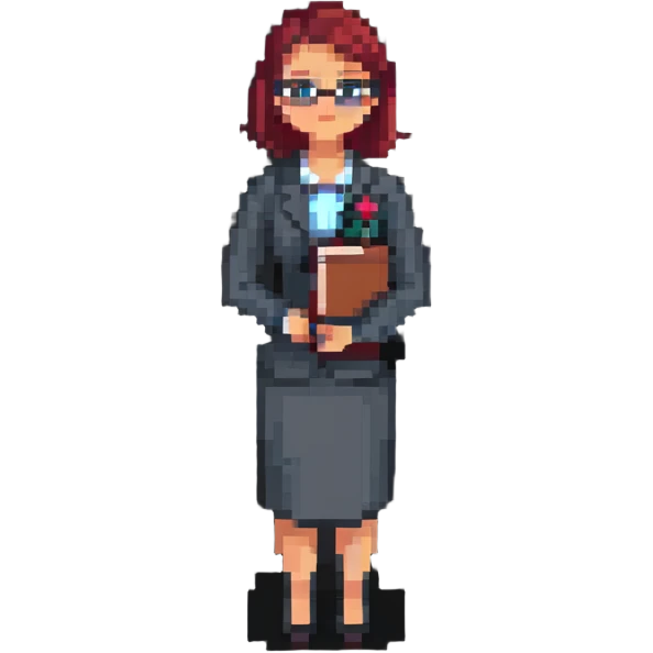 teacher standing emoji